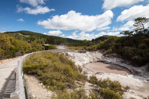 WAI-О-Tapu геолого-функція — стокове фото