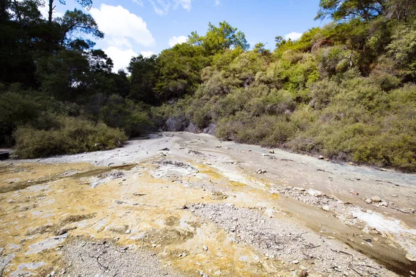 WAI-О-Tapu геолого-функція — стокове фото