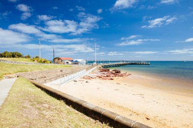 Avustralya 'daki Philip Adası' nda Cowes Sahili