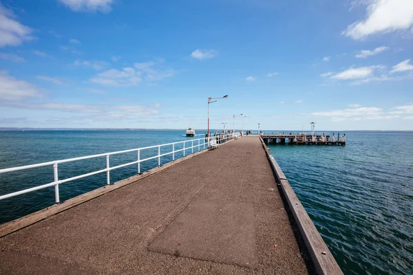 Cowes Foreshore на острове Филипп в Австралии — стоковое фото