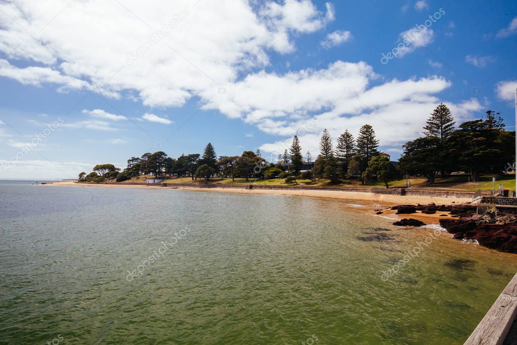 Cowes Foreshore on Philip Island in Australia