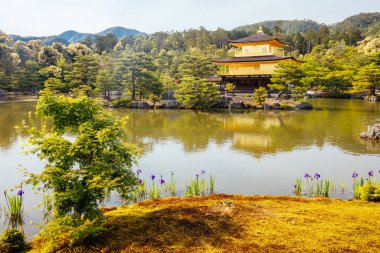 Kinkakuji Temple or The Golden Pavilion in Kyoto, Japan