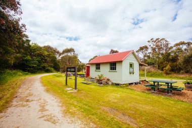 Victoria Avustralya 'daki Fish Creek kasabası.