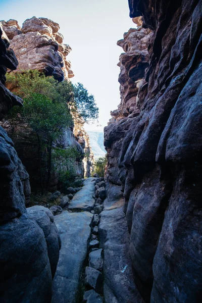 Wonderland Wandeltocht in de Grampians Victoria Australië — Stockfoto