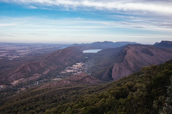 Valley View From Boroka Lookout Over Halls Gap — Stock Photo, Image