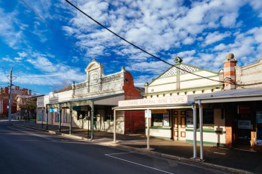 Castlemaine Dükkanları ve Sokağı