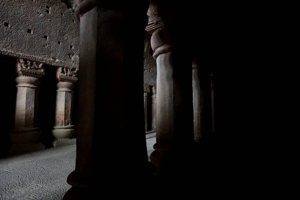 Kanheri Caves in Mumbai India — Stock Photo, Image