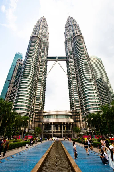 KLCC Park em Kuala Lumpur Malásia — Fotografia de Stock