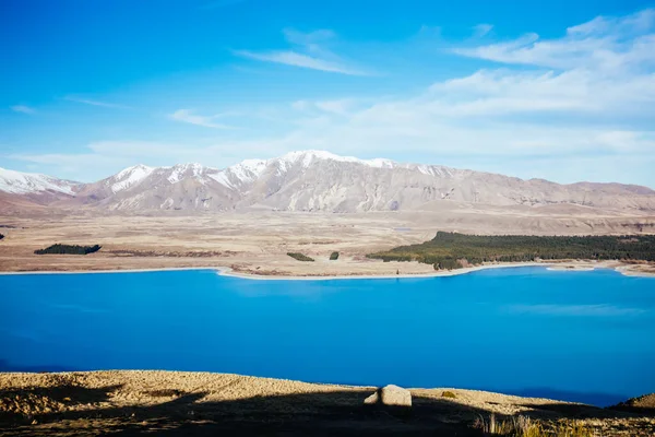 Osservatorio Mt John sul lago Tekapo in Nuova Zelanda — Foto Stock