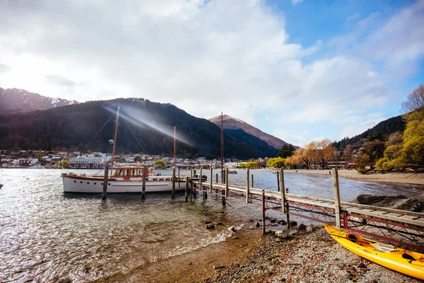 Queenstown Gardens in New Zealand — Stock Photo, Image