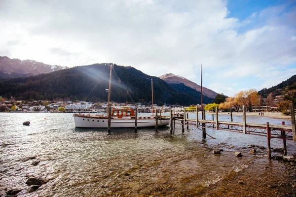 Queenstown Gardens in New Zealand — Stock Photo, Image