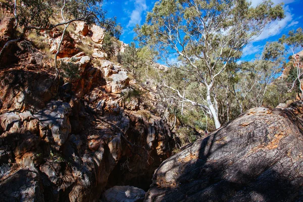 Standley szakadék közelében Alice Springs Ausztráliában — Stock Fotó