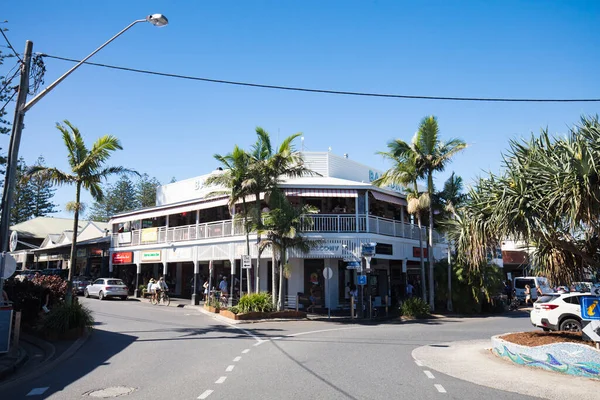 Byron Bay Stadtzentrum in NSW Australien — Stockfoto