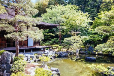 Gümüş Pavilyon Ginkakuji Tapınağı Kyoto Japonya