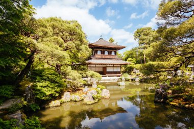 Gümüş Pavilyon Ginkakuji Tapınağı Kyoto Japonya