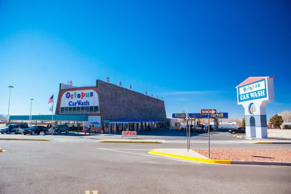 Alburqueque Car Wash in USA — Stock Photo, Image