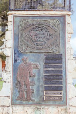 Teksas 'ın Bandera kasabası.