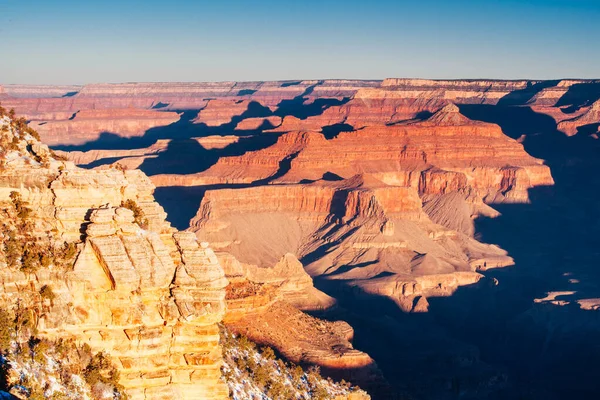 Nascer do sol no Grand Canyon nos EUA — Fotografia de Stock