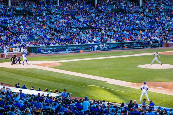 Baseball a Wrigley Field — Foto Stock