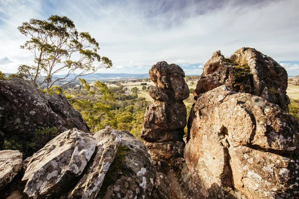 Hanging Rock στο Macedon Ranges Αυστραλία — Φωτογραφία Αρχείου