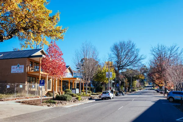 Marysville in Colori d'Autunno in Australia — Foto Stock