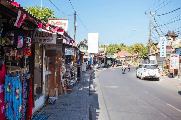 Bali Endonezya 'daki Sanur Sokak Sahnesi