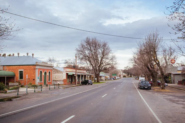 Newstead Township w Victoria Australia — Zdjęcie stockowe