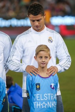 Manchester City, Real Madrid 'e karşı 2015 Uluslararası Şampiyonlar Kupası Avustralya maçında 3.