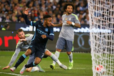 Manchester City, Real Madrid 'e karşı 2015 Uluslararası Şampiyonlar Kupası Avustralya maçında 3.