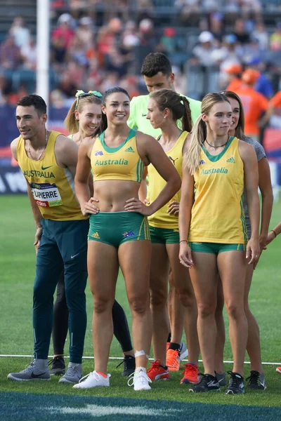 Nitro Athletics Melbourne Night 1 — Stock Photo, Image