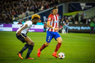 Melbourne Avustralya 'da MCG' de futbol