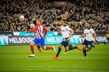 Melbourne Avustralya 'da MCG' de futbol