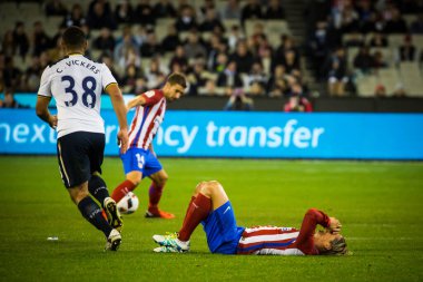 Melbourne Avustralya 'da MCG' de futbol