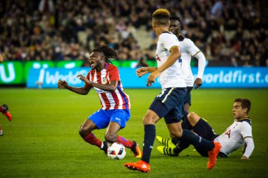 Melbourne Avustralya 'da MCG' de futbol