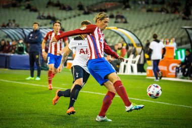 Melbourne Avustralya 'da MCG' de futbol