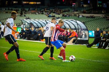 Melbourne Avustralya 'da MCG' de futbol