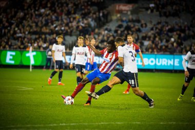 Melbourne Avustralya 'da MCG' de futbol