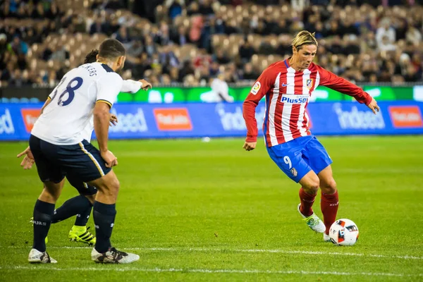 Melbourne Avustralya 'da MCG' de futbol — Stok fotoğraf