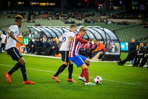 Melbourne Avustralya 'da MCG' de futbol
