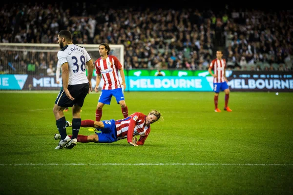 Melbourne Avustralya 'da MCG' de futbol — Stok fotoğraf