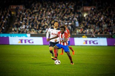 Melbourne Avustralya 'da MCG' de futbol