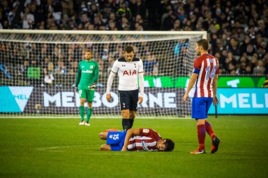 Melbourne Avustralya 'da MCG' de futbol
