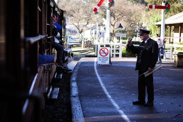 Puffing Billy Train in Melbourne Australië — Stockfoto
