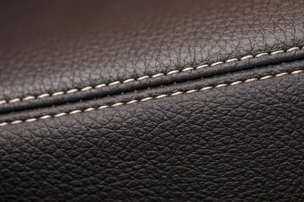 Car leather background. — Stock Photo, Image