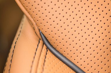 Araba deri. İç detay. 