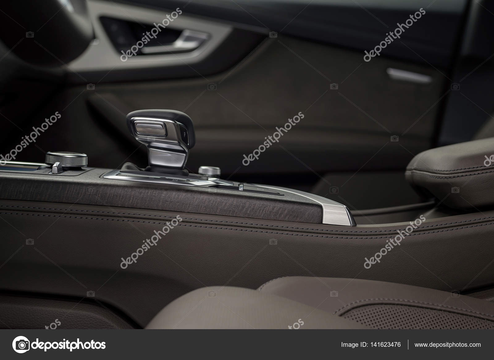 Modern Car Interior Detail Stockfoto C Aleksdemeshko