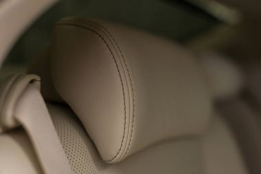 Modern araba iç mimarisi. 