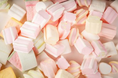 Marshmallow arka plan doku.