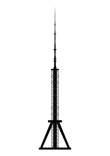 Icona della torre di telecomunicazione . — Vettoriale Stock