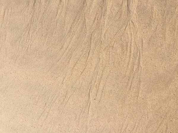 Фоновое Изображение Натуральной Текстуры Песка Пляже — стоковое фото